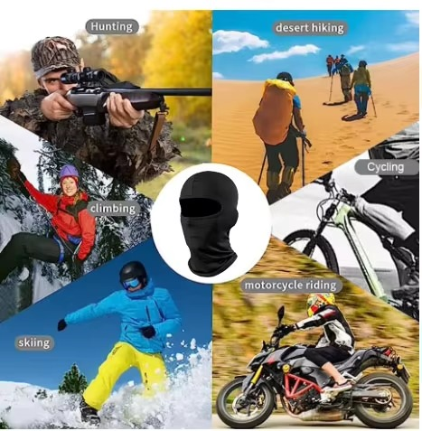 Full Face Balaclava for Motorbike, Cycling and Skiing