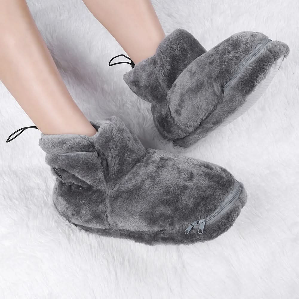 Harwelton™ USB Heated Slippers with Soft Plush for Toasty Feet