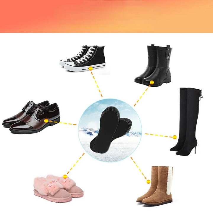 Harwelton™ Rechargeable Heated Insoles You Can Cut to Size