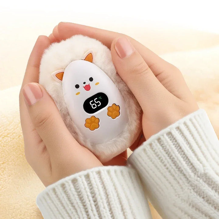 Harwelton™ Rechargeable Fox Hand Warmer with 3 Heat Levels
