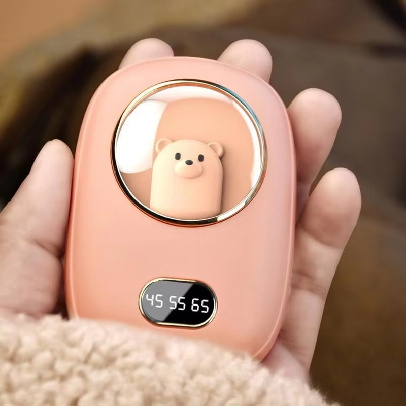 Harwelton™ Rechargeable Hand Warmer with 10000mAh Battery and Display