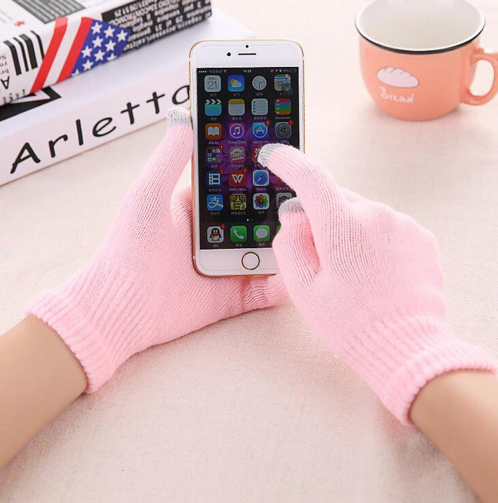 Waterproof Fleece-Lined Touchscreen Gloves for Winter