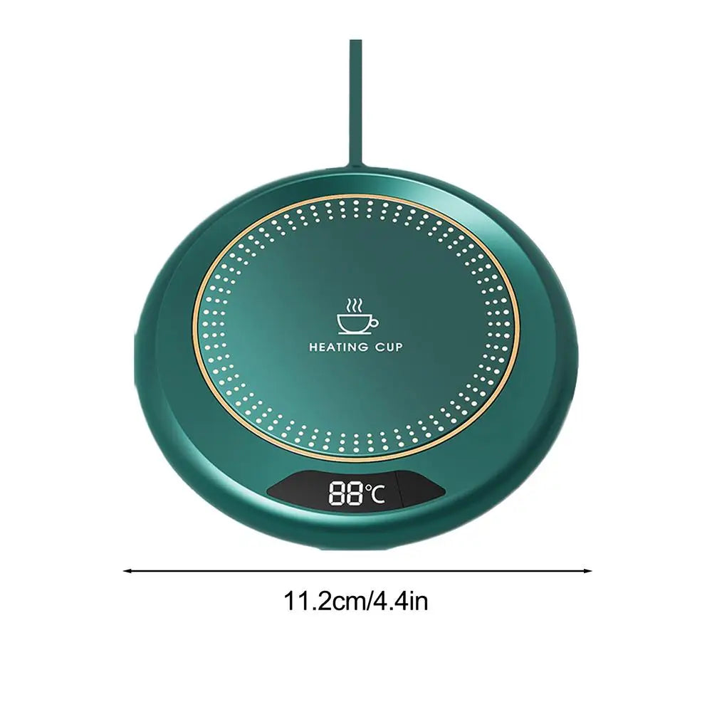Mug Warmer Coaster with Three Heat Settings up to 75°C