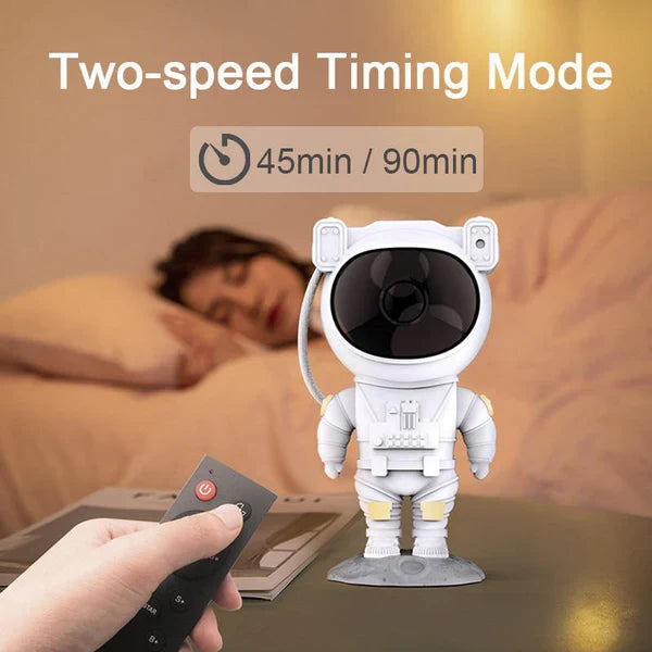 Astronaut Galaxy Star Projector with Remote and Sleep Timer