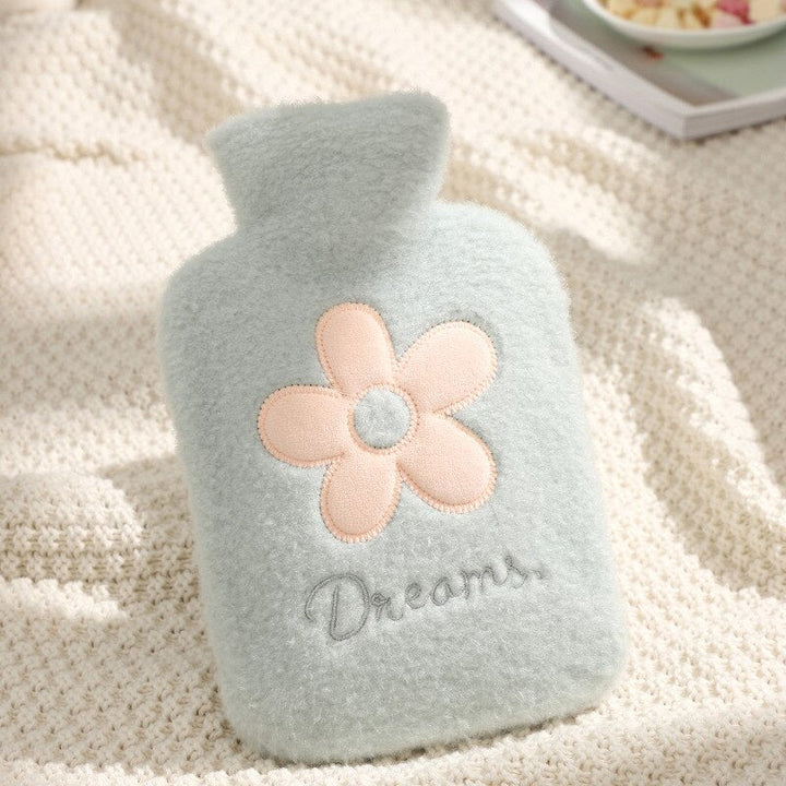 Harwelton™ Plush 1L Hot Water Bottle with Washable Cover