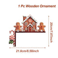 Harwelton™ Wooden Santa & Snowman Christmas Door and Corner Decoration