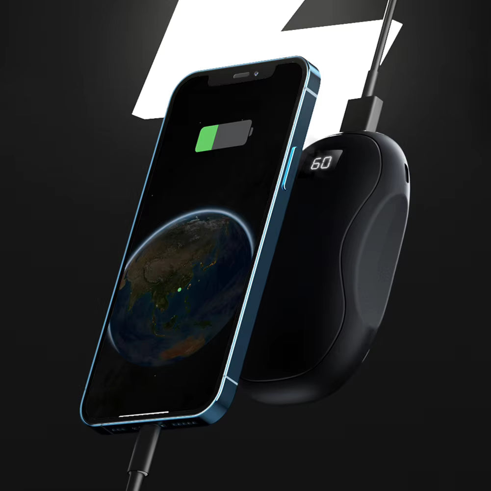 Harwelton™ 2-in-1 Hand Warmer and 3500mAh Power Bank with Display