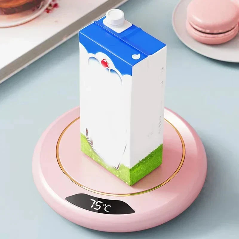 Mug Warmer Coaster with Three Heat Settings up to 75°C