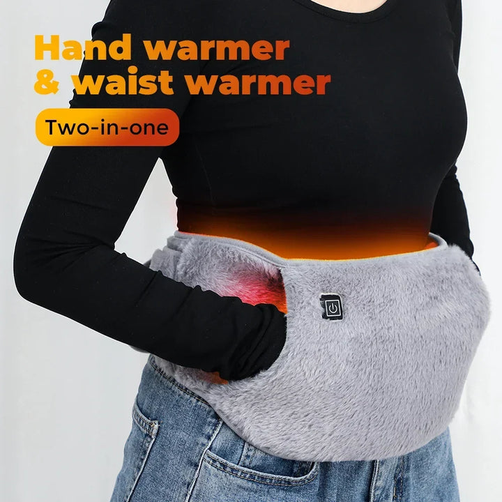 2-in-1 Heated Waist and Hand Warmer with 3 Settings – Harwelton