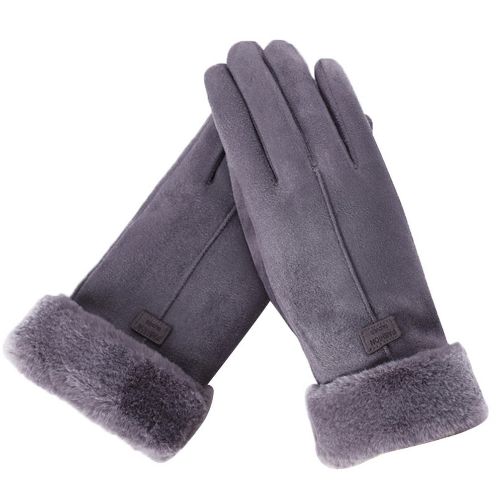 Waterproof Fleece-Lined Touchscreen Gloves for Winter