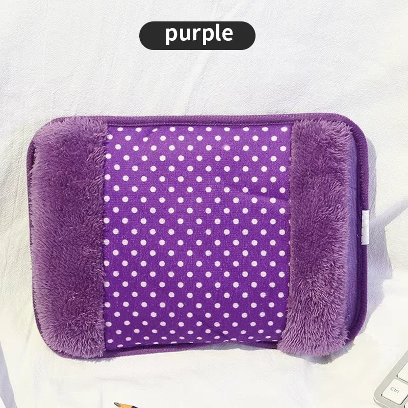 Harwelton™ Rechargeable Electric Hot Water Bottle with Hand Pocket