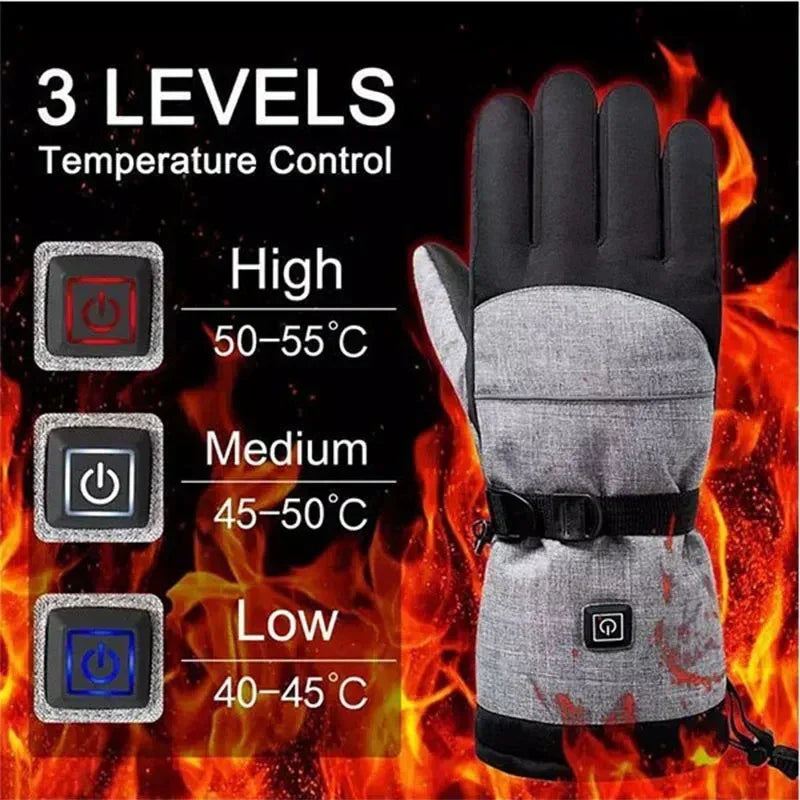 Harwelton™ Waterproof Heated Gloves for Motorbike &amp; Cycling
