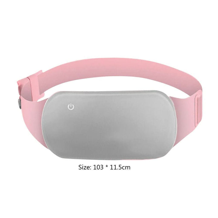 Harwelton™ Rechargeable Tummy Heat Pad with Vibration &amp; 3 Heat Levels