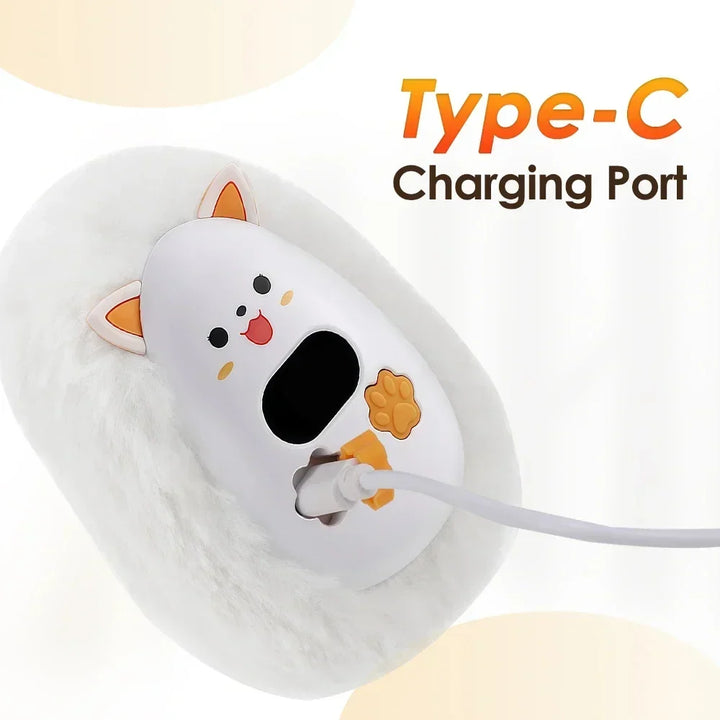Harwelton™ Rechargeable Fox Hand Warmer with 3 Heat Levels