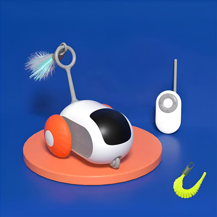 Harwelton™ Remote Control Cat Toy with Obstacle-Avoiding Auto Mode