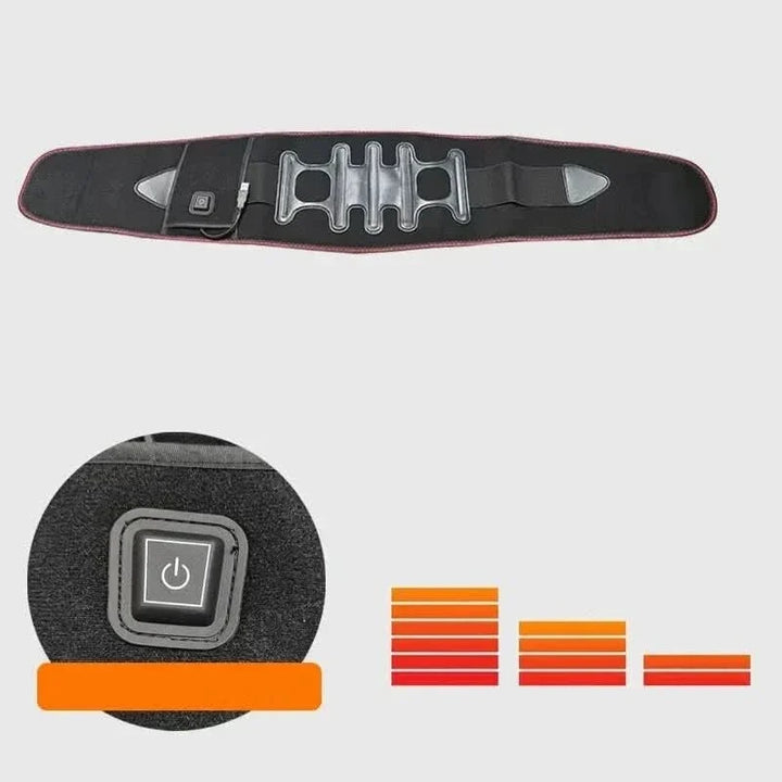 Harwelton™ Ergonomic Heated Back Belt with 3 Heat Settings