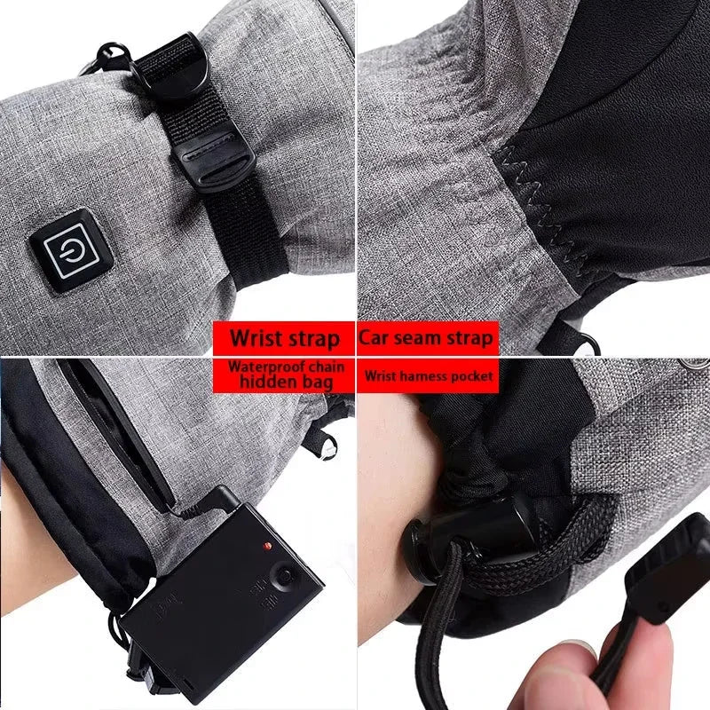 Harwelton™ Waterproof Heated Gloves for Motorbike &amp; Cycling
