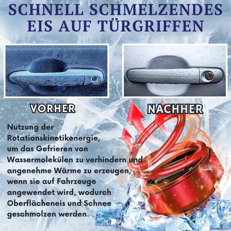 Harwelton™ Compact Solar Car Warmer That Helps Reduce Mist and Frost