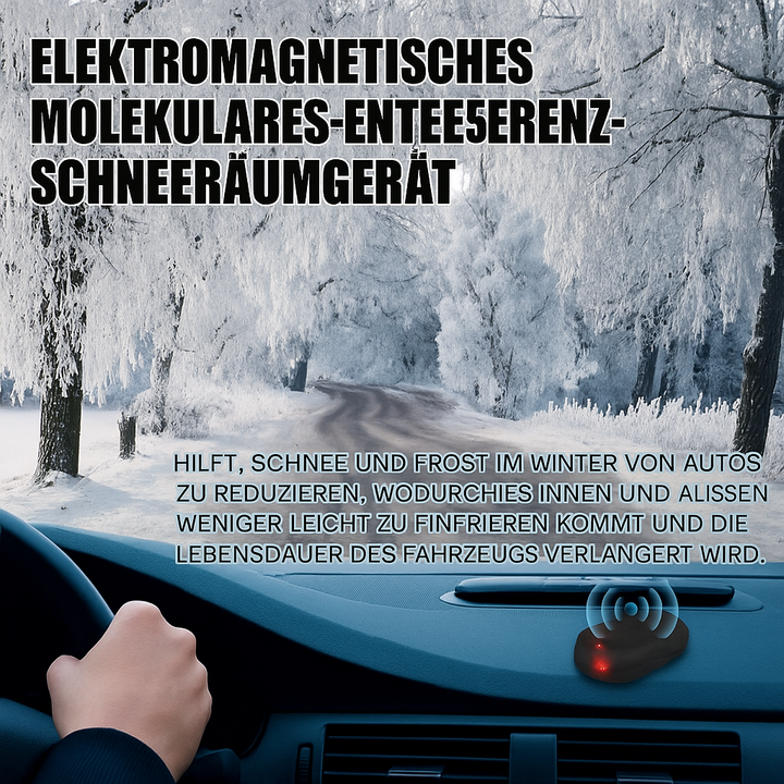 Solar-Powered Car Window De-Icer for Scrape-Free Mornings