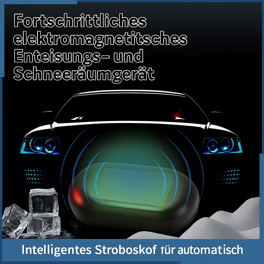 Solar-Powered Car Window De-Icer for Scrape-Free Mornings