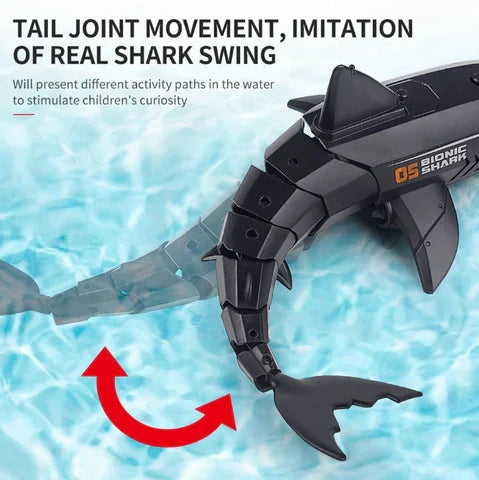 Remote Control Shark Toy That Dives and Swims Like the Real Thing