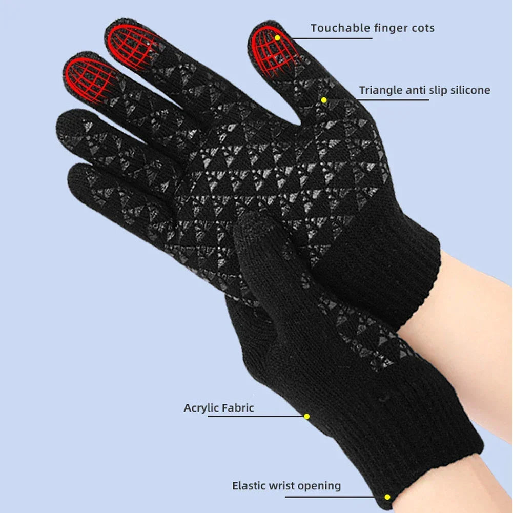 Harwelton™ USB Heated Gloves with Touchscreen Fingertips