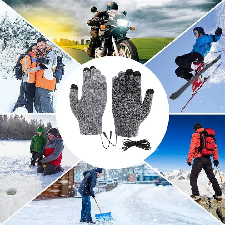 Harwelton™ USB Heated Gloves with Touchscreen Fingertips