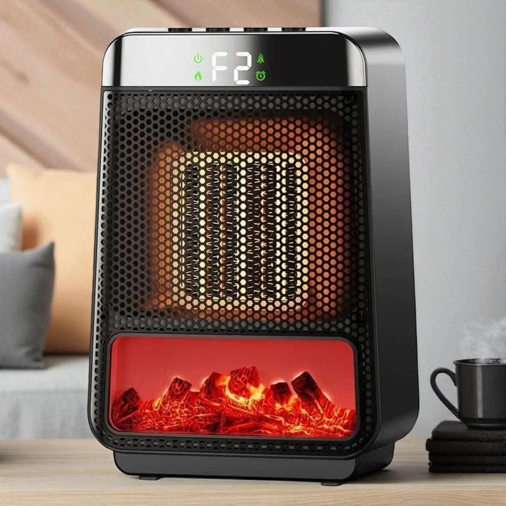 Compact Fan Heater with Adjustable Temperature – Harwelton