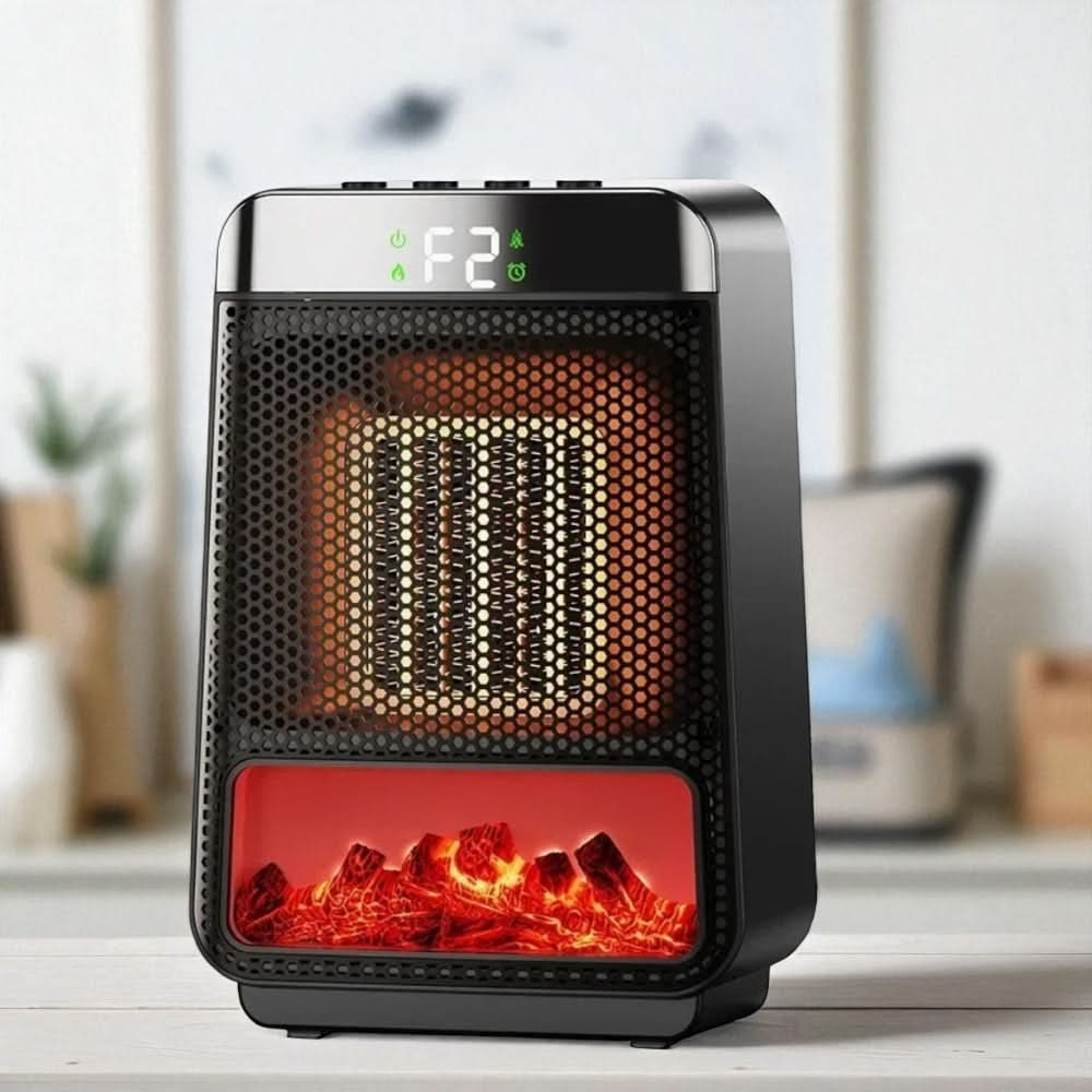Compact Fan Heater with Adjustable Temperature – Harwelton