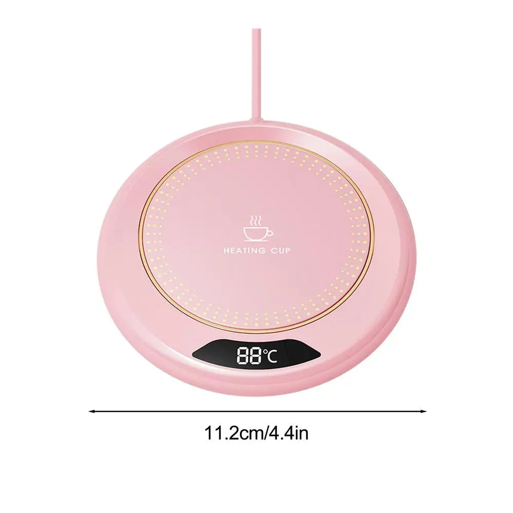 Mug Warmer Coaster with Three Heat Settings up to 75°C