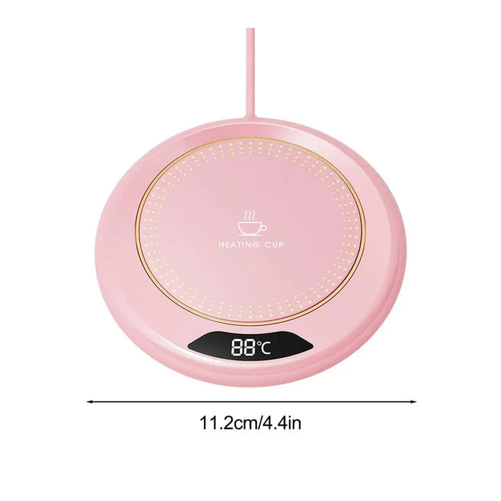 Mug Warmer Coaster with Three Heat Settings up to 75°C
