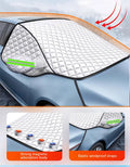 Harwelton™ 5-Layer Magnetic Windscreen Cover with Mirror and Side Protection