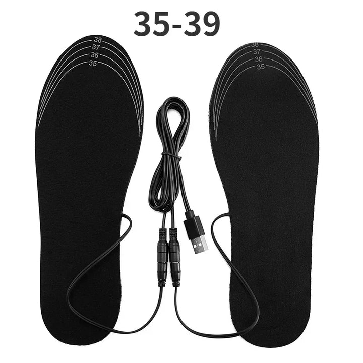 Harwelton™ Cut-to-Fit USB Heated Insoles with Carbon Fibre Heating