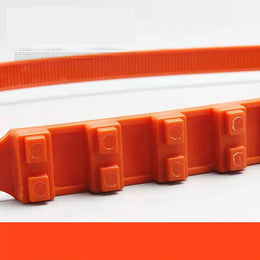Rubber Anti-Skid Tyre Straps for Snow and Ice, Quick to Fit