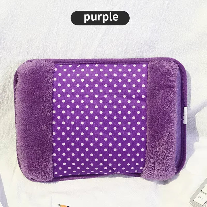 Harwelton™ Rechargeable Electric Hot Water Bottle with Hand Pocket