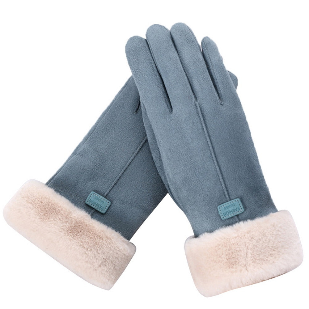 Waterproof Fleece-Lined Touchscreen Gloves for Winter