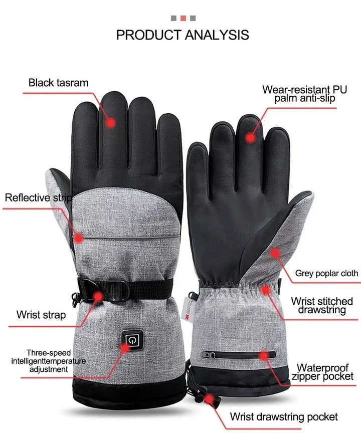 Harwelton™ Waterproof Heated Gloves for Motorbike &amp; Cycling