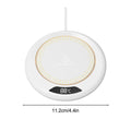 Harwelton™ Mug Warmer Coaster with Three Heat Settings up to 75°C