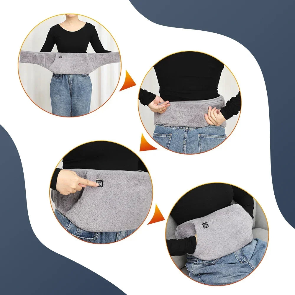 2-in-1 Heated Waist and Hand Warmer with 3 Settings – Harwelton