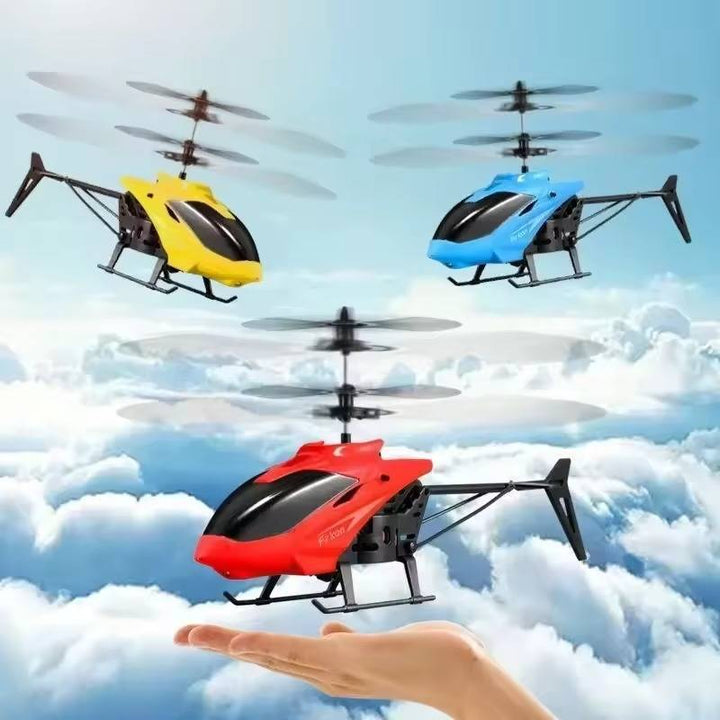 Easy-Fly RC Helicopter with One-Touch Take-Off for Kids