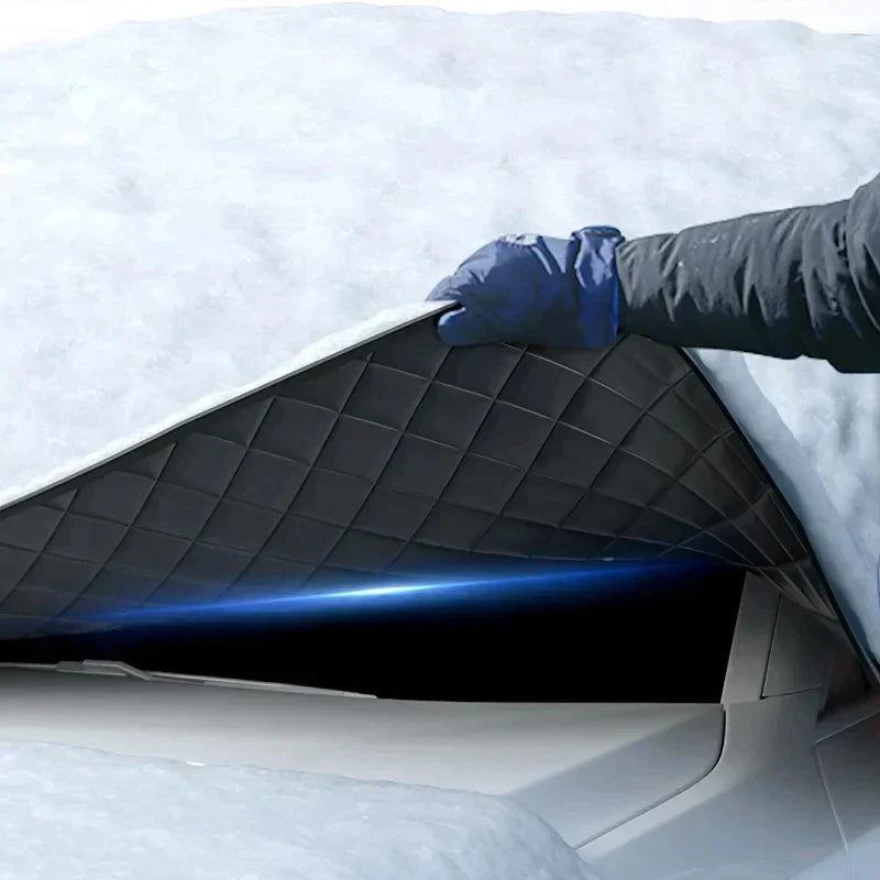 Magnetic Windscreen Cover for Frost, Snow and Summer Sun