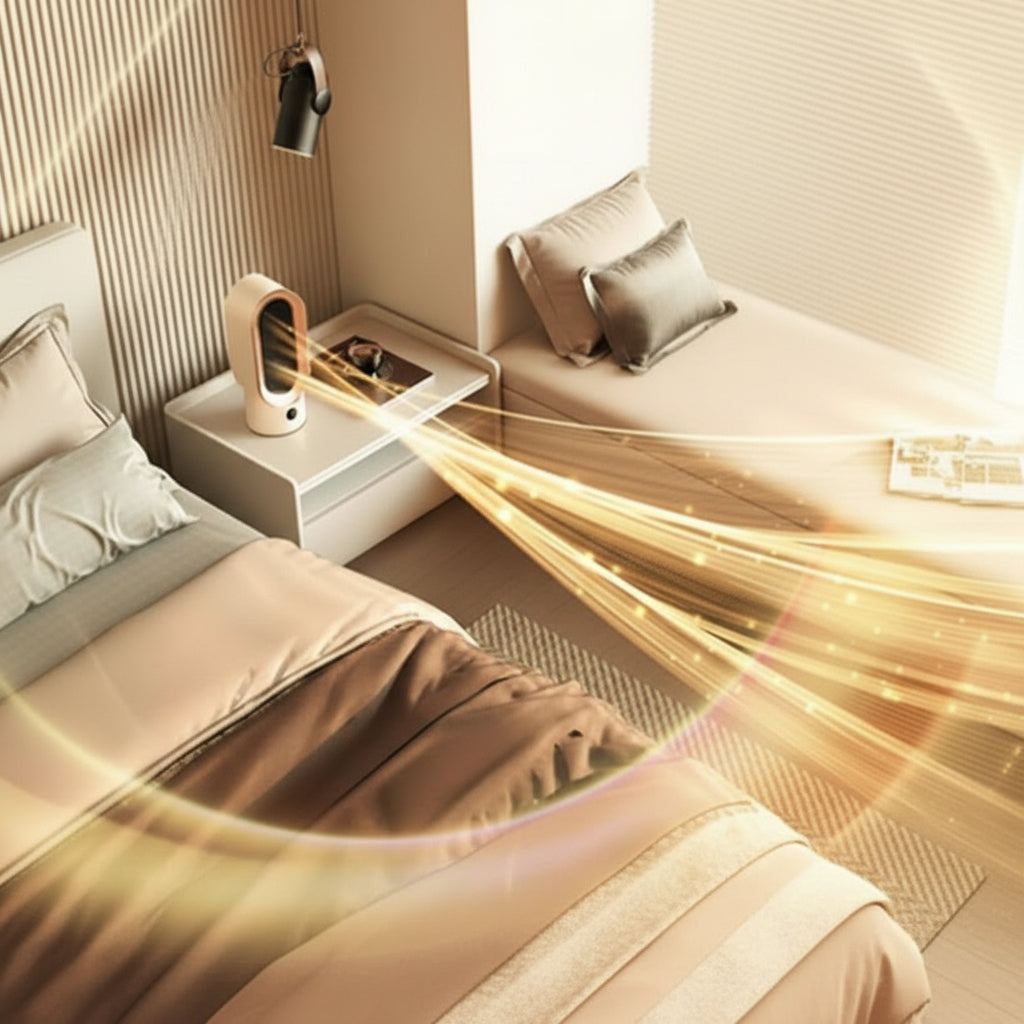 Harwelton™ Portable 800W Heater with Cool-Touch Casing