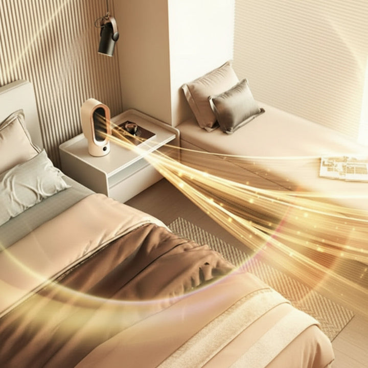 Harwelton™ Portable 800W Heater with Cool-Touch Casing