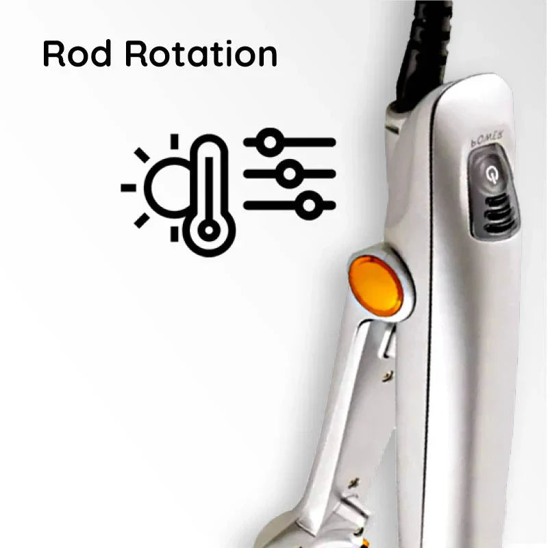 Harwelton™ 2-in-1 Rotating Hot Air Brush for Waves and Straight Hair
