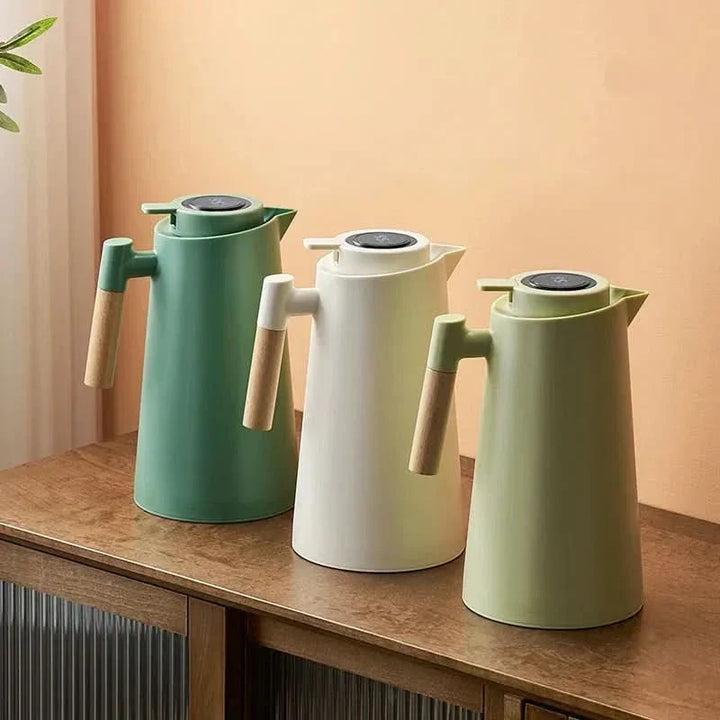 1 Litre Insulated Flask with Temperature Display Lid