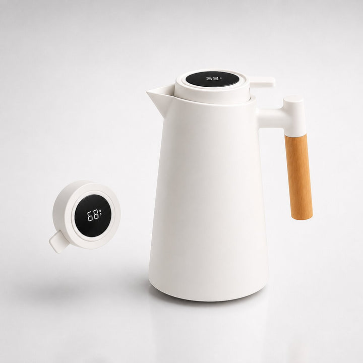 1 Litre Insulated Flask with Temperature Display Lid