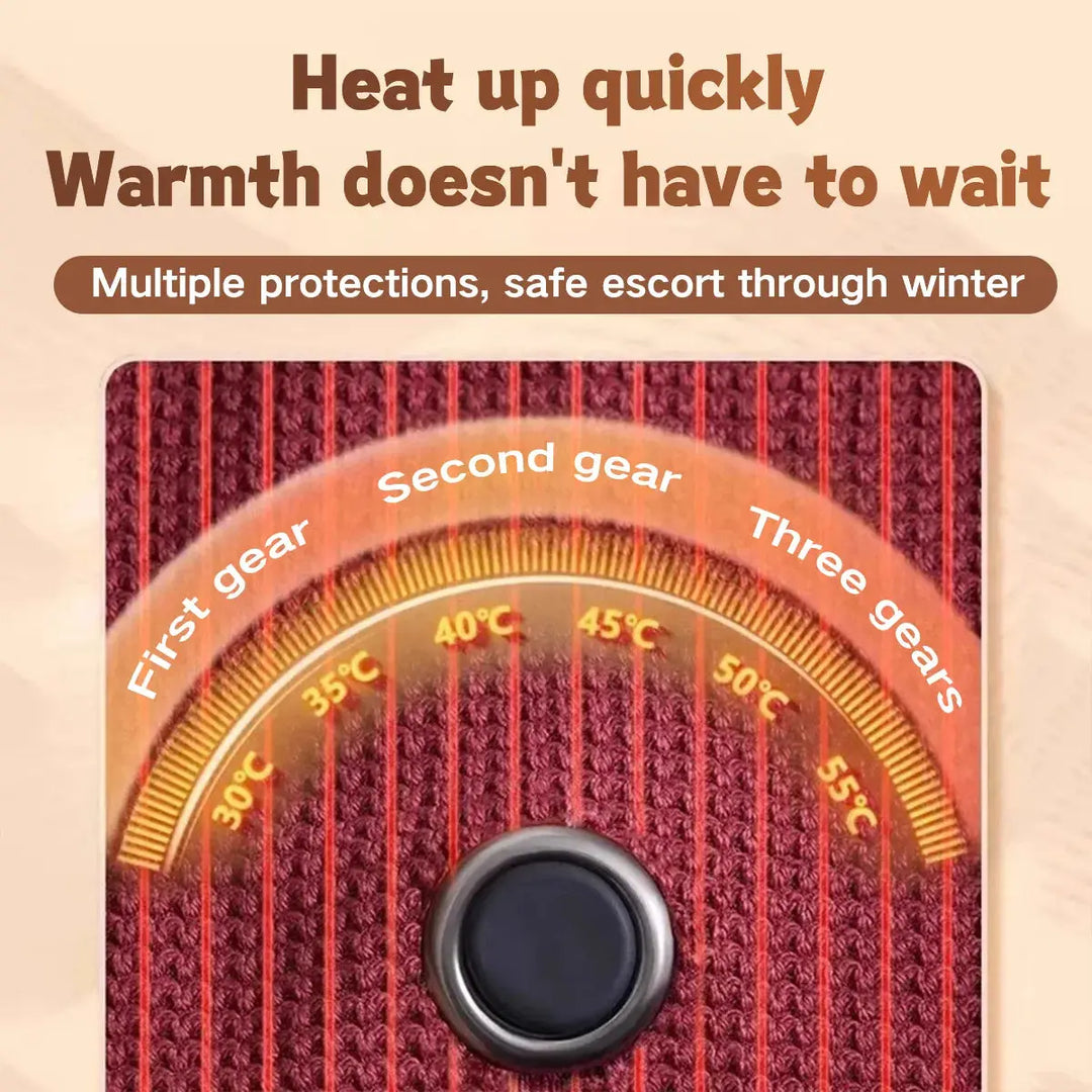 Harwelton™ Heated Fleece Scarf That Warms Up in 15 Seconds