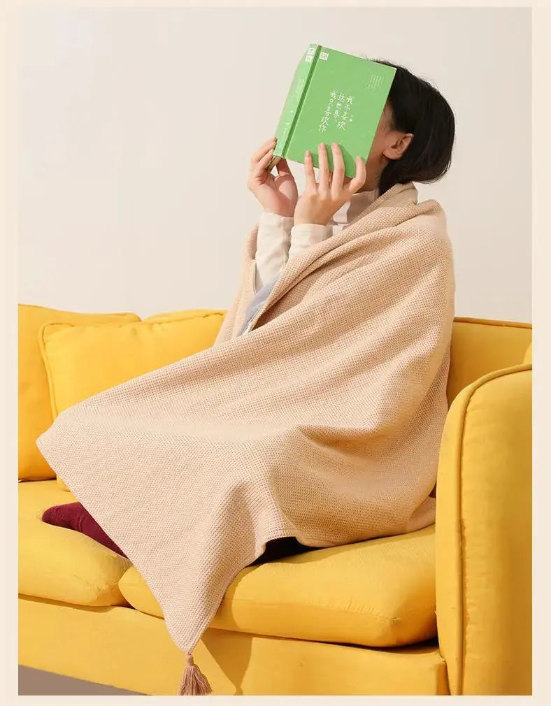 Harwelton™ Heated Fleece Scarf That Warms Up in 15 Seconds
