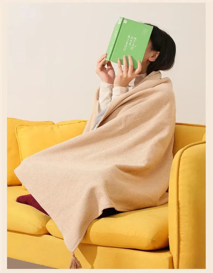 Harwelton™ Heated Fleece Scarf That Warms Up in 15 Seconds