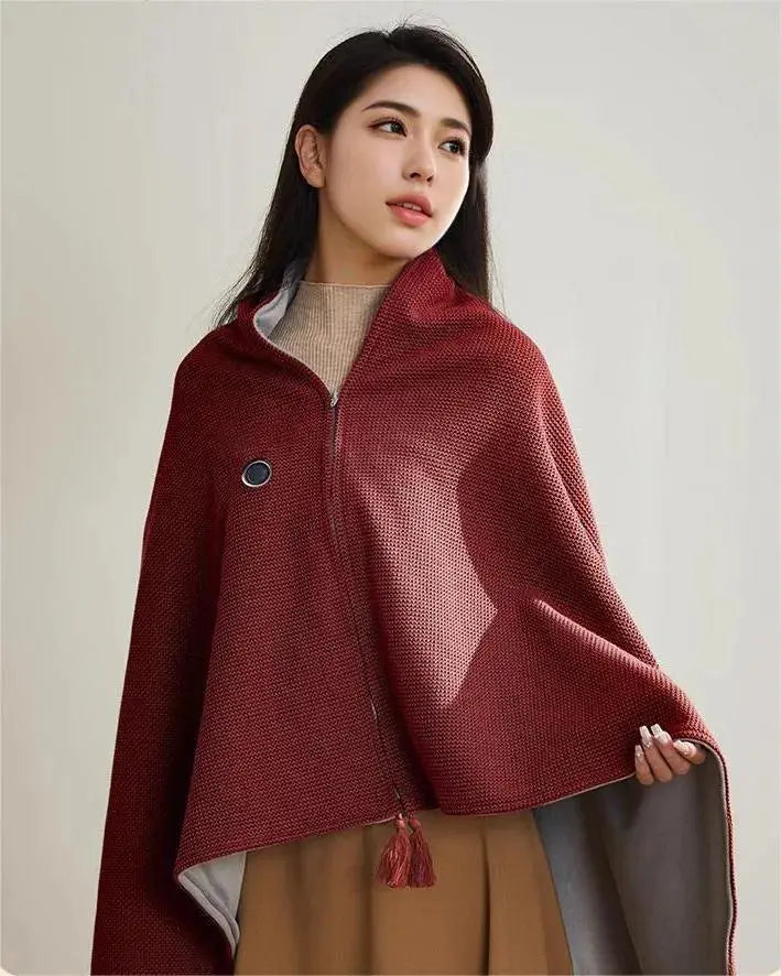 Harwelton™ Heated Fleece Scarf That Warms Up in 15 Seconds
